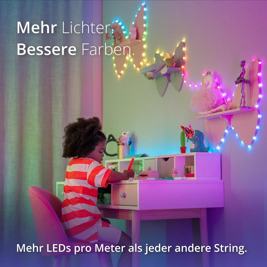 twinkly CANDIES mit 200 herzförmigen RGB LEDs  