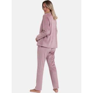 Admas  Pyjama velours pantalon sweat à col montant Luxury Velvet 