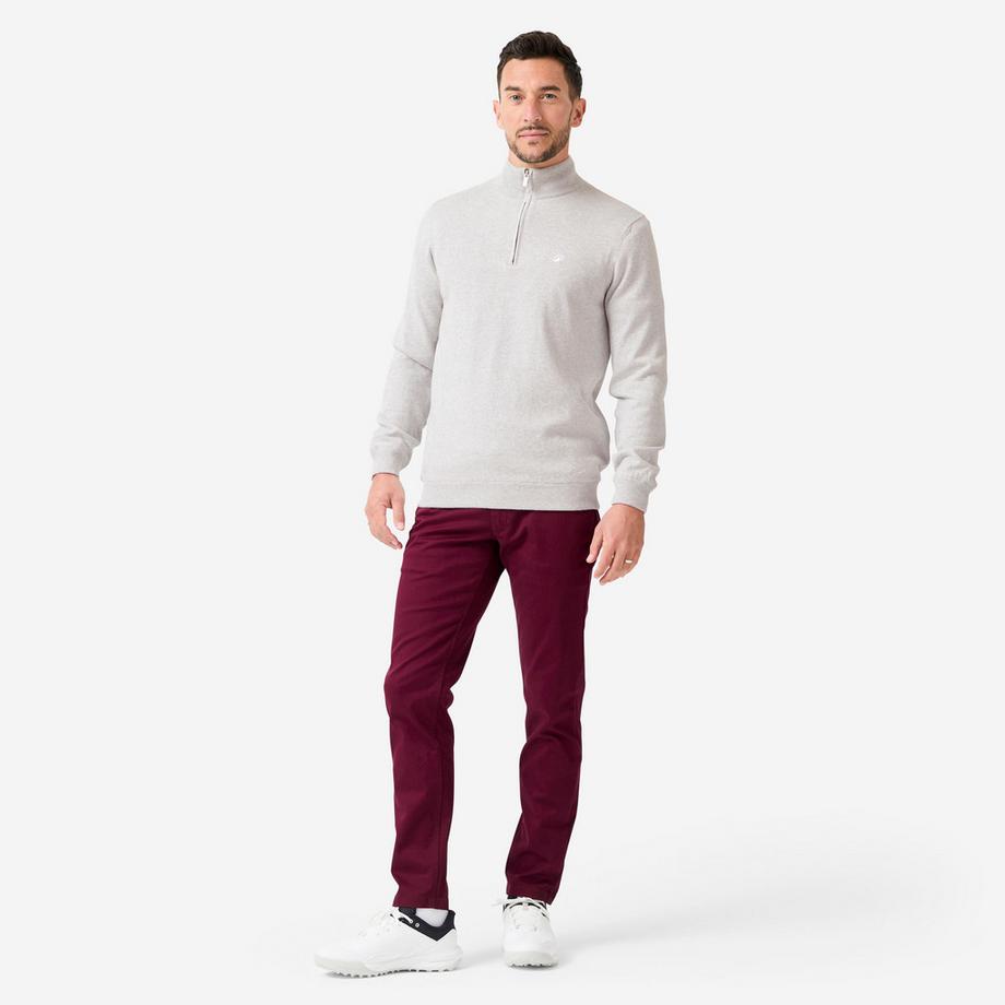 INESIS Golf Pullover Stehkragen winddicht Baumwolle  