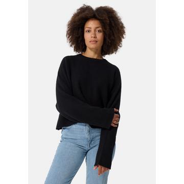 Wolle Kaschmir Rundhals Pullover