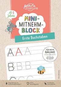 Mini-Mitnehm-Block Erste Buchstaben pen2nature Copertina rigida 