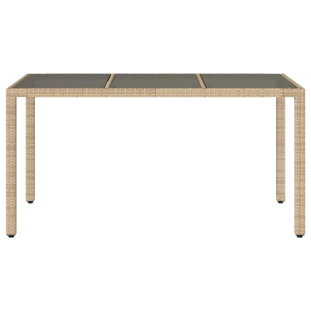 VidaXL Gartentisch poly-rattan  