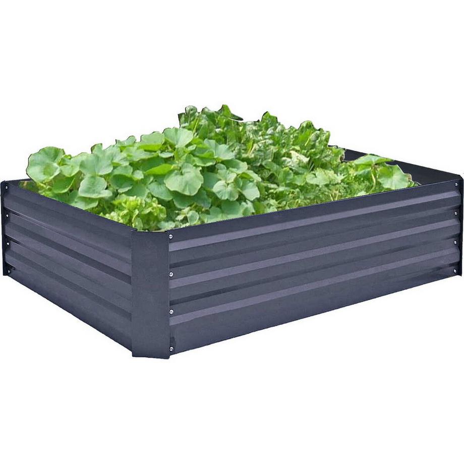 Bordure de parterre Botanika acier anthracite