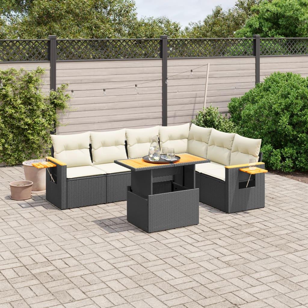 VidaXL Garten sofagarnitur poly-rattan  