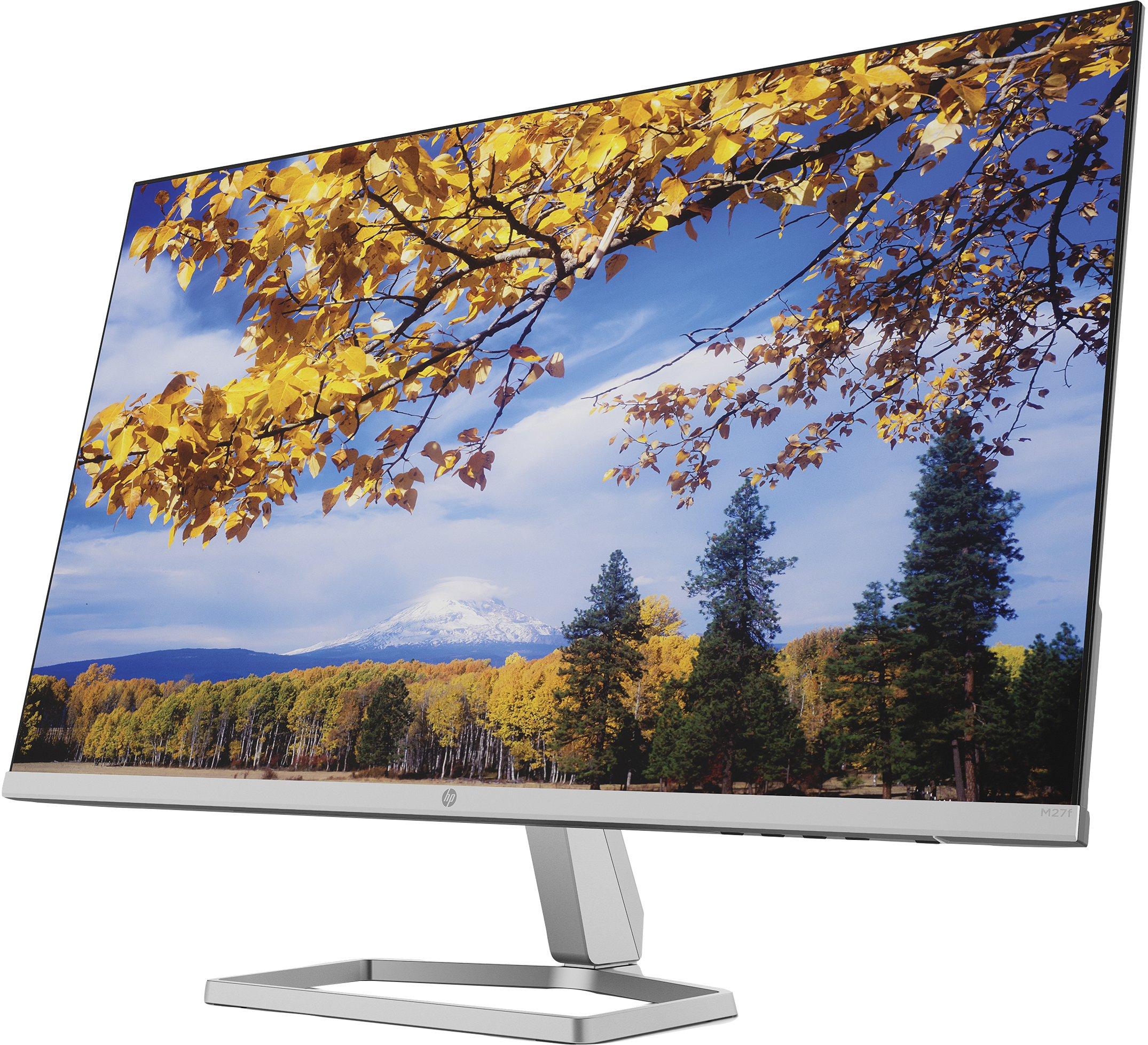 Hewlett-Packard  M27f Monitor PC 68,6 cm (27") 1920 x 1080 Pixel Full HD LCD Nero, Argento 