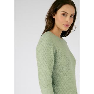 Damart  Pull maille ajourée et point fantaisie Thermolactyl 