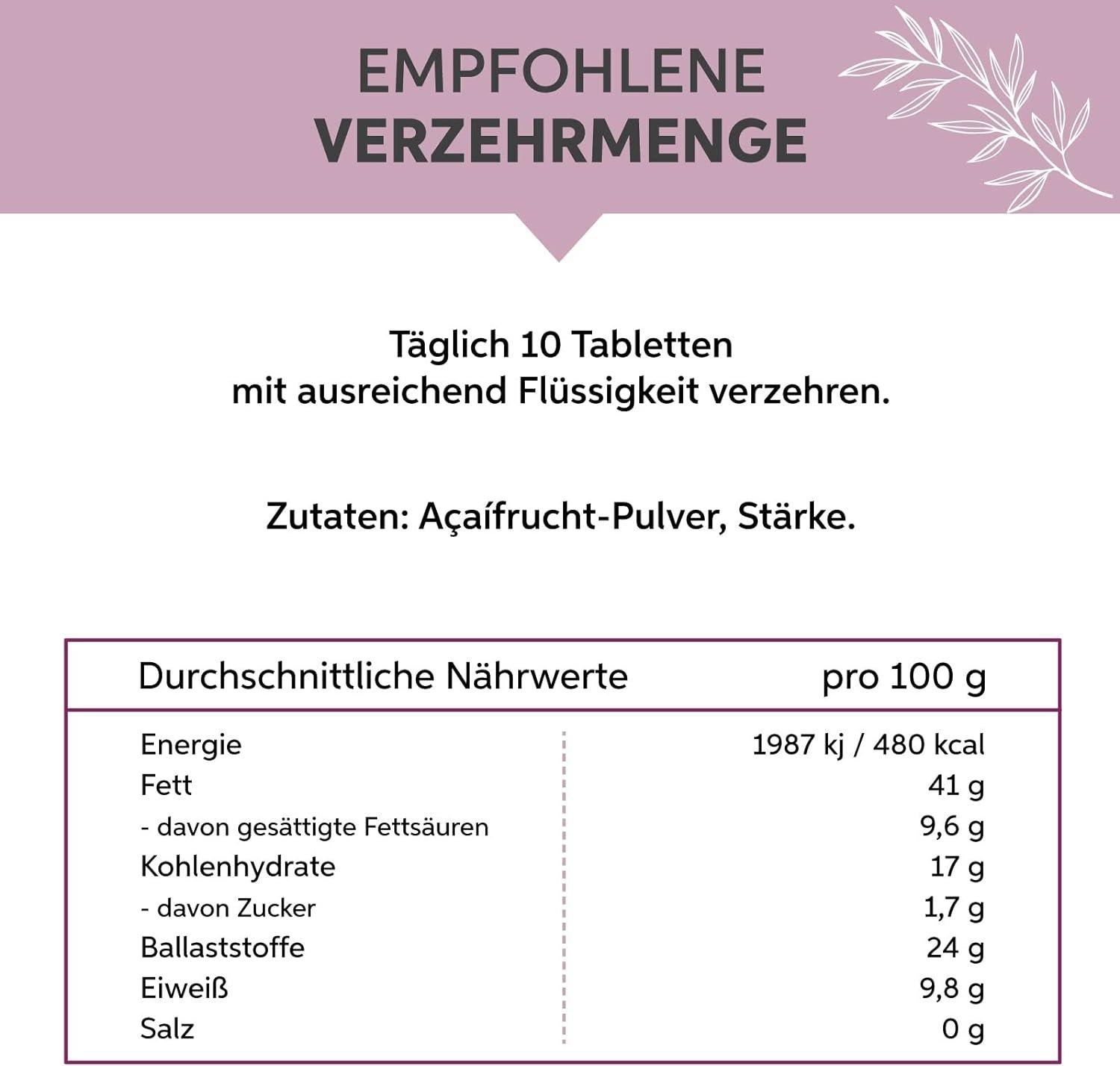 Eltabia  Compresse di Acai 