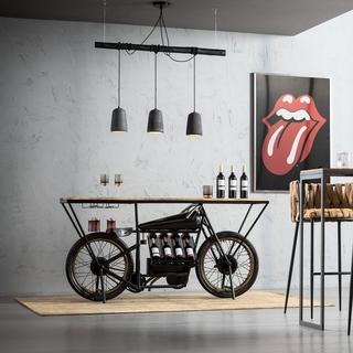 KARE Design Console Moto Noir  