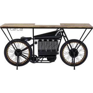 KARE Design Konsole Motorbike Schwarz  