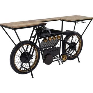 KARE Design Konsole Motorbike Schwarz  