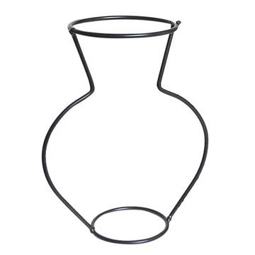 Einzigartiger Pflanzenhalter - Eisen - Schwarz