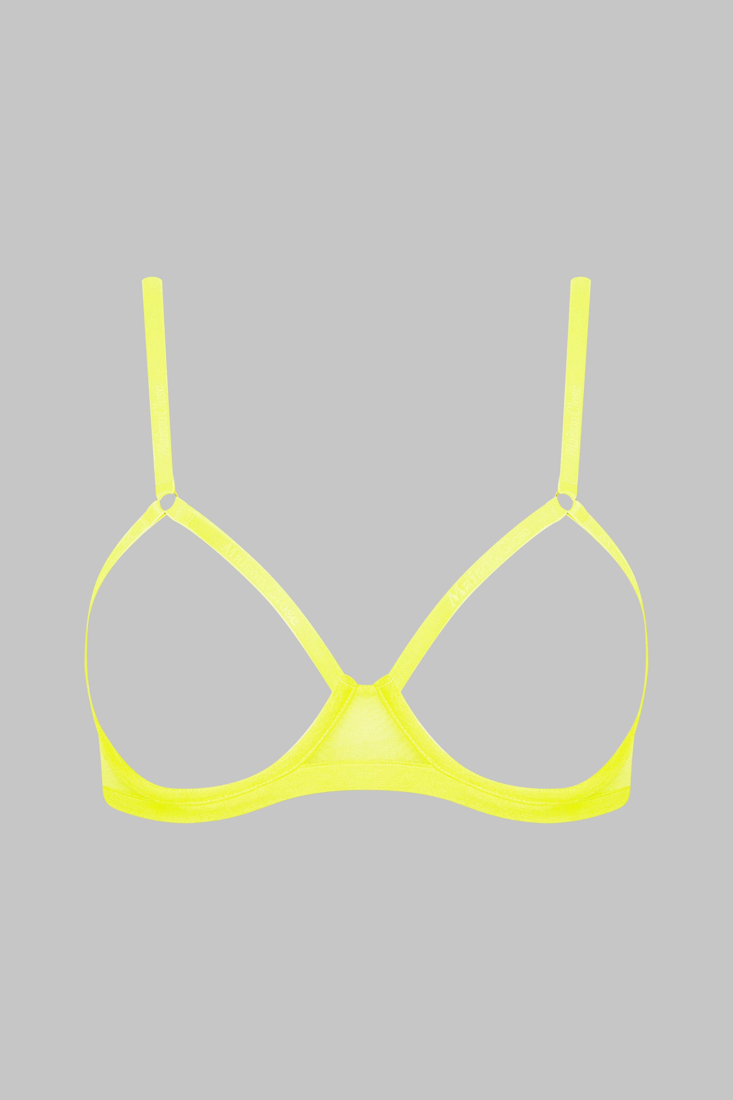 MAISON CLOSE  Reggiseno aperto - Corps à Corps Neon 