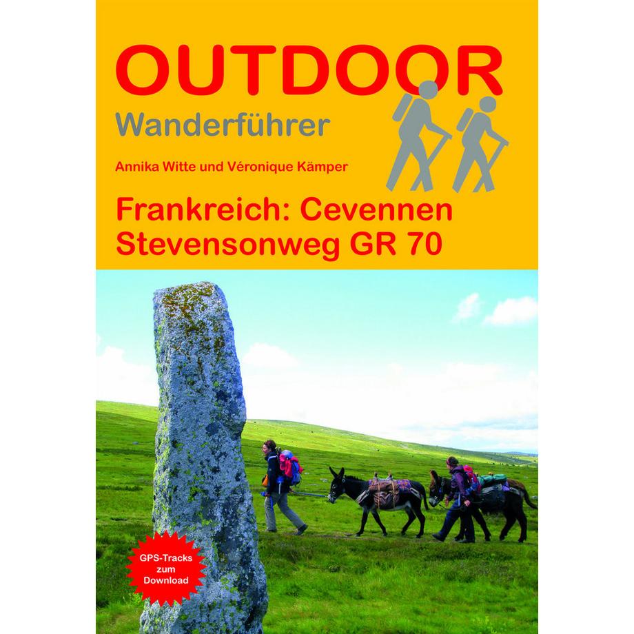 101 Dalmatians  Frankreich: Cevennen Stevensonweg GR 70. 1:100'000 