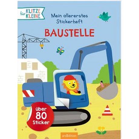 ARS EDITION  Mein allererstes Stickerheft - Baustelle 