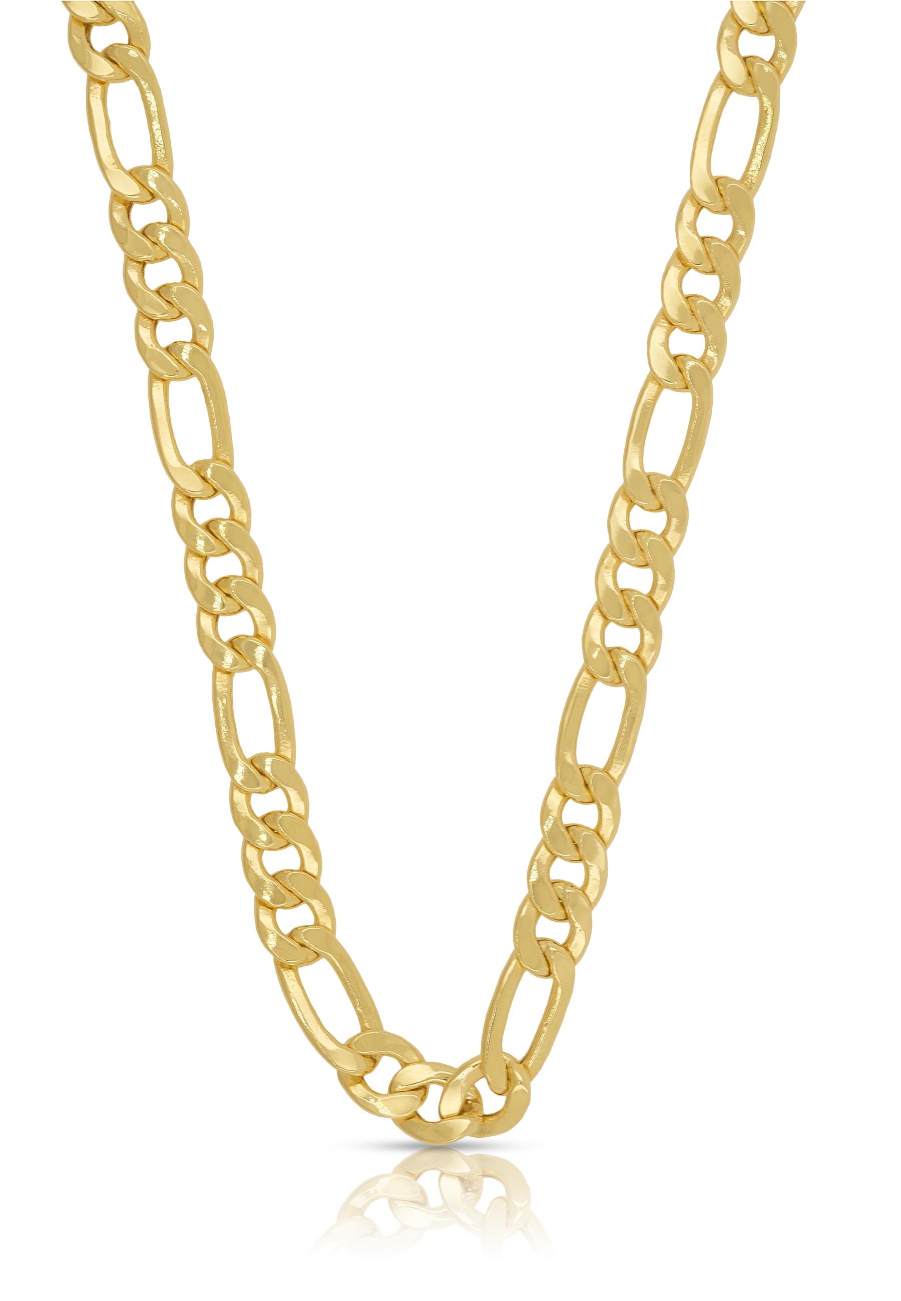 MUAU Schmuck  Collier Figaro Gelbgold 750, 5.6mm, 45cm 