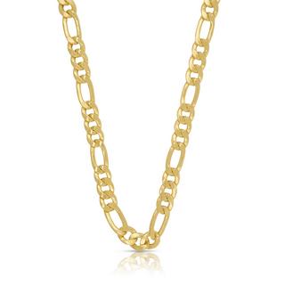 MUAU Schmuck  Collier Figaro Gelbgold 750, 5.6mm, 45cm 