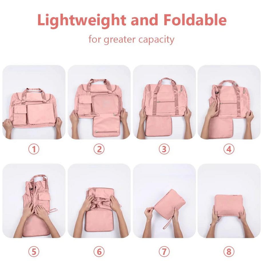 Only-bags.store Faltbare Weekender Reisetasche  