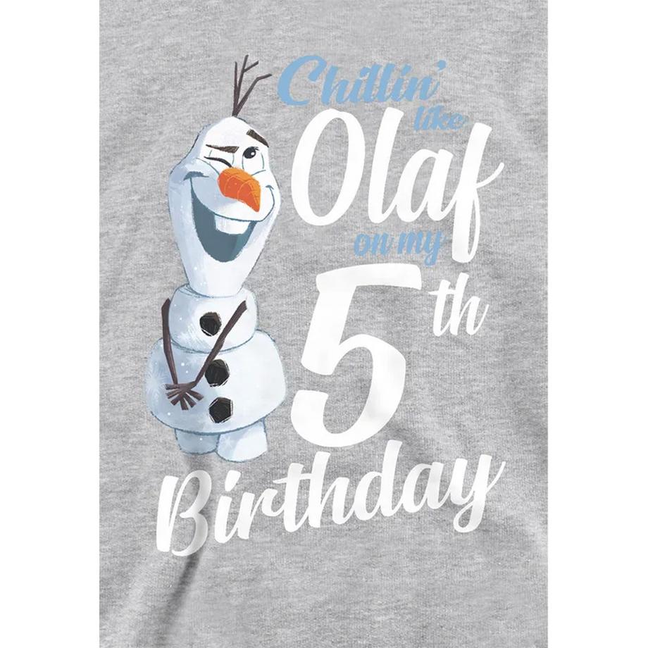 FROZEN  Sweat À Capuche 5ème Anniversaire Chillin Like Olaf 