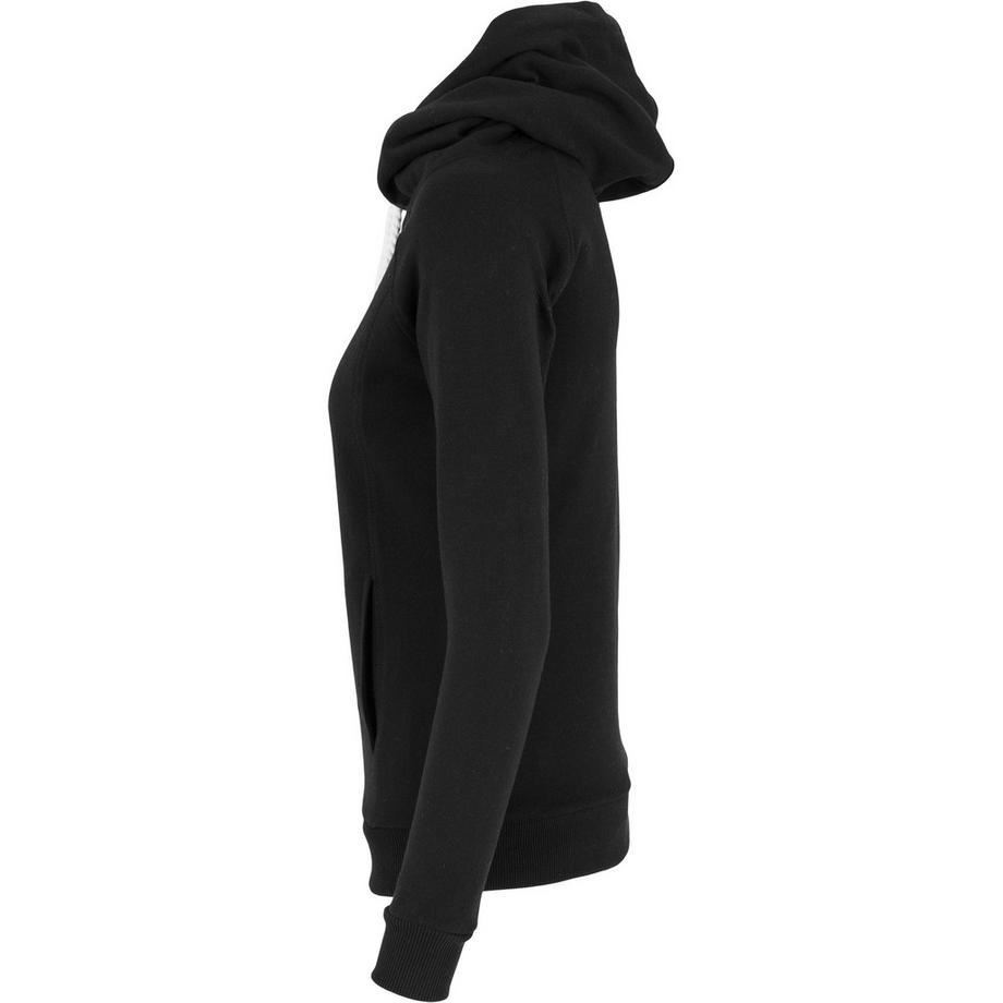 URBAN CLASSICS Felpa con cappuccio collo alto Raglan  