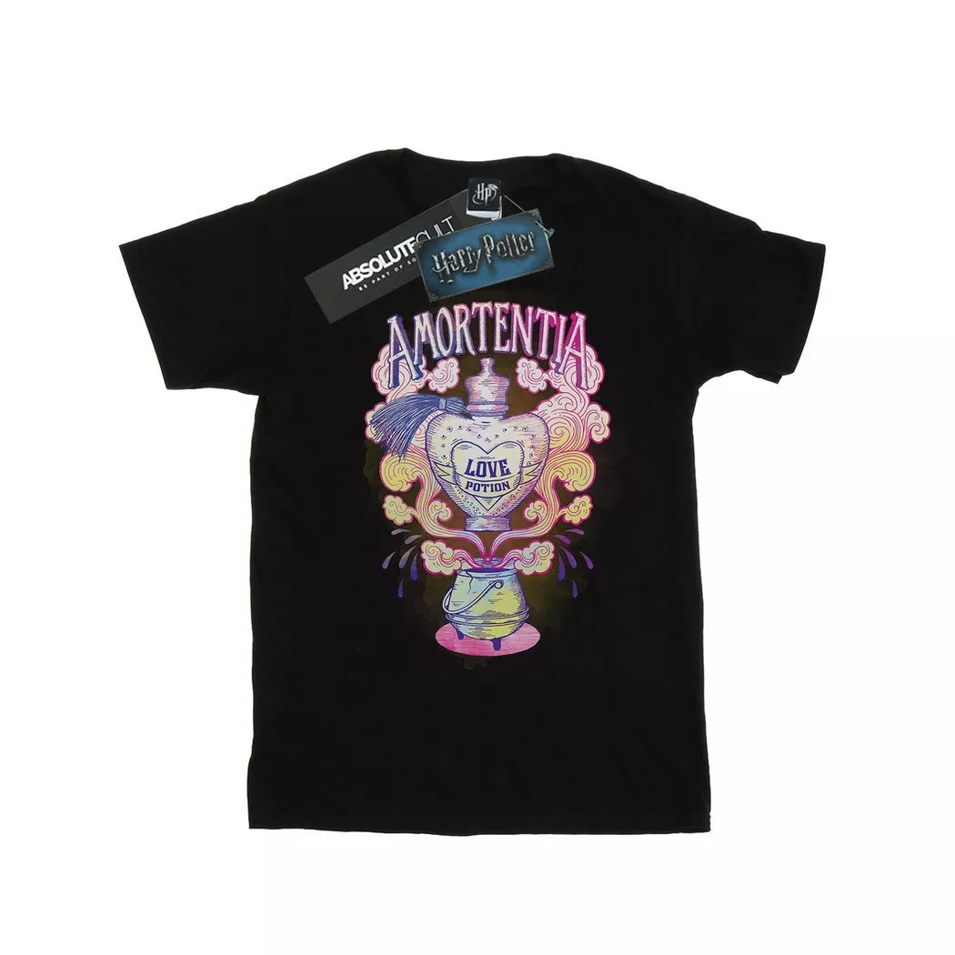 Harry Potter - TShirt, für Damen, Schwarz, Größe S