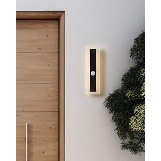 Beliani LED Aussenwandleuchte aus Stahl Modern SAVANE  