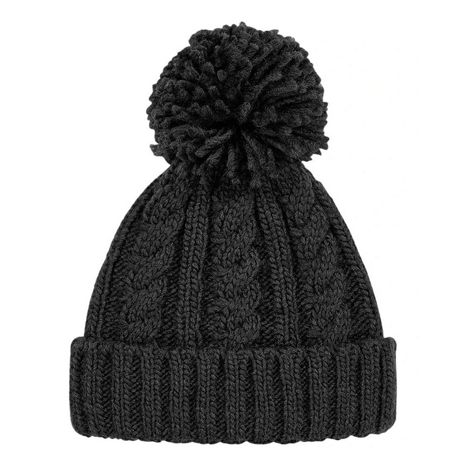 Beechfield Zopfmuster Melange Beanie  
