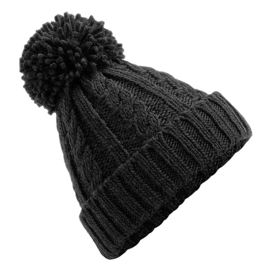 Beechfield Zopfmuster Melange Beanie  