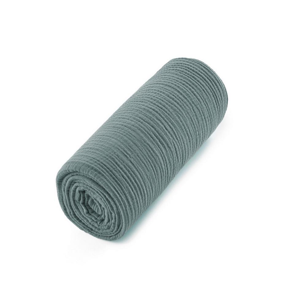 Drap-housse enfant gaze de coton bio