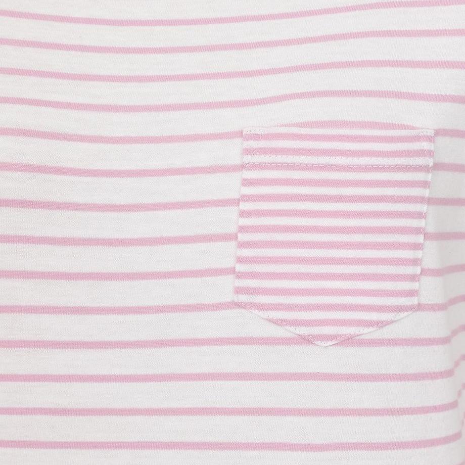 Lazy Jacks T-shirt a righe con maniche arrotolate  