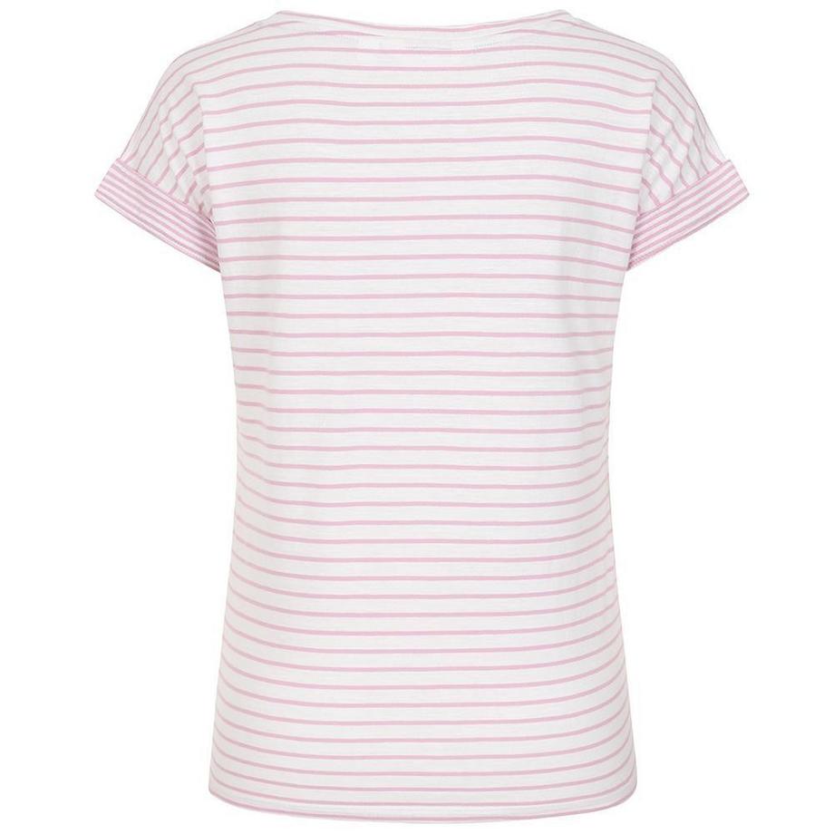 Lazy Jacks T-shirt a righe con maniche arrotolate  