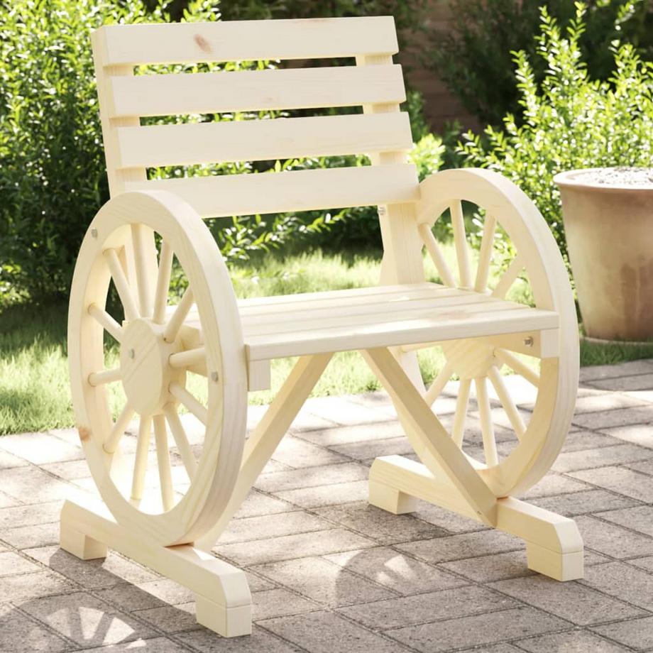 VidaXL sedia da giardino Legno  