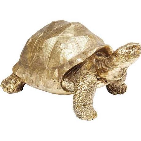 KARE Design Figura decorativa Turtle gold media  