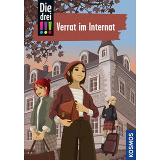 Die drei !!!, 108, Verrat im Internat Erlhoff, Kari; Lund, Silja; Biber, Ina (Illustrationen) Copertina rigida 