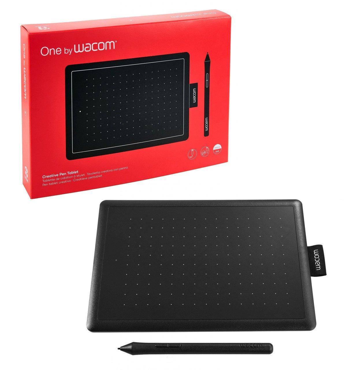 wacom  One by Small tavoletta grafica Nero 2540 lpi (linee per pollice) 152 x 95 mm USB 