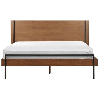 Beliani Bett mit Lattenrost aus MDF-Platte Modern LIBERMONT  