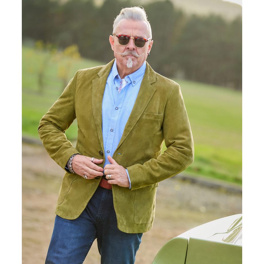 Joe Browns Blazer in camoscio  