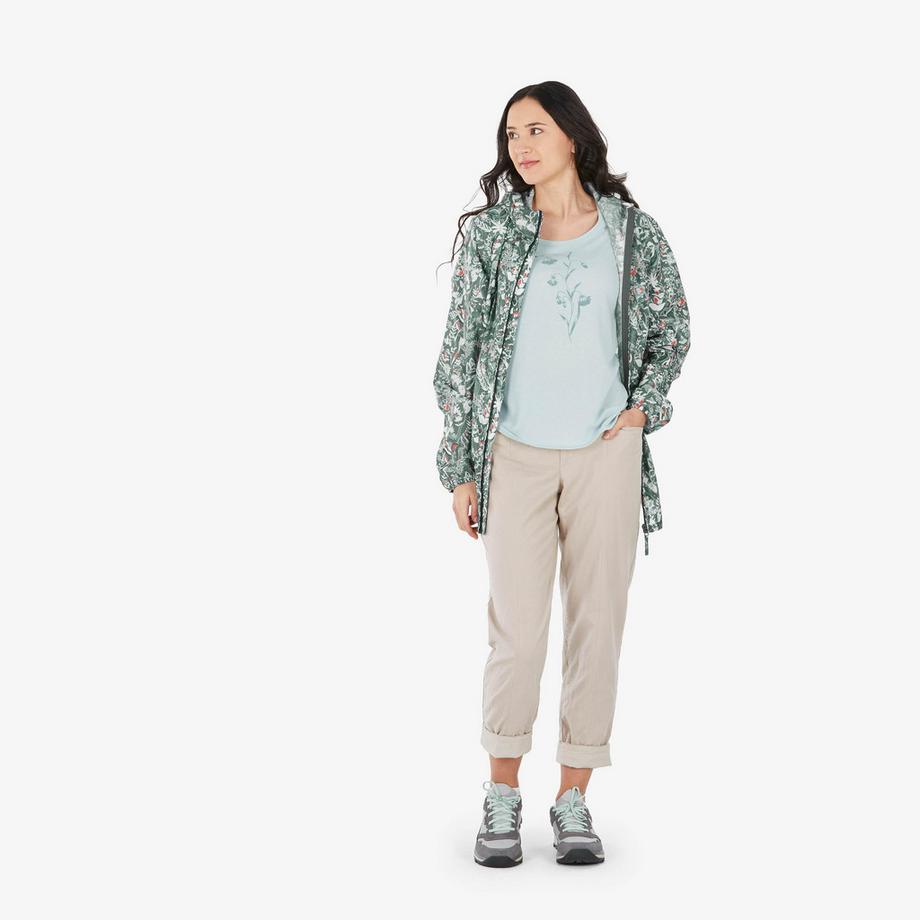 QUECHUA  Giacca donna antivento impermeabile trekking 