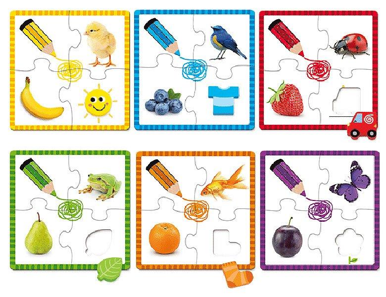 JUMBO  Goula Farben-Puzzle (30Teile) 