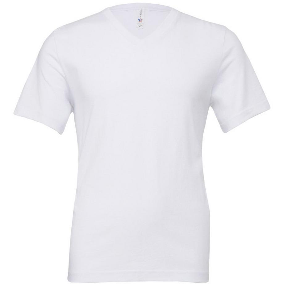 Bella + Canvas Canvas T-Shirt Manches Courtes Col V  