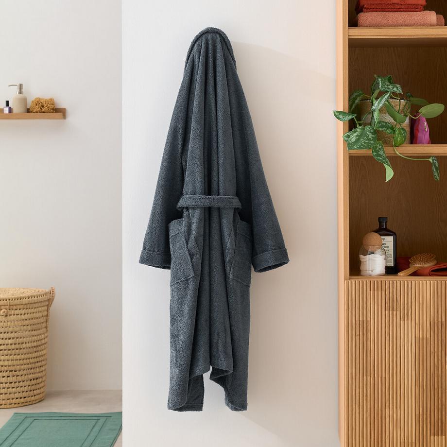 La Redoute Intérieurs Frottee Bademantel Schalkragen 450gm²  