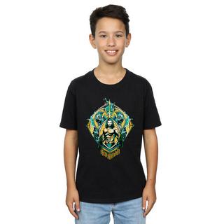 DC COMICS  Tshirt AQUAMAN THE TRENCH CREST 