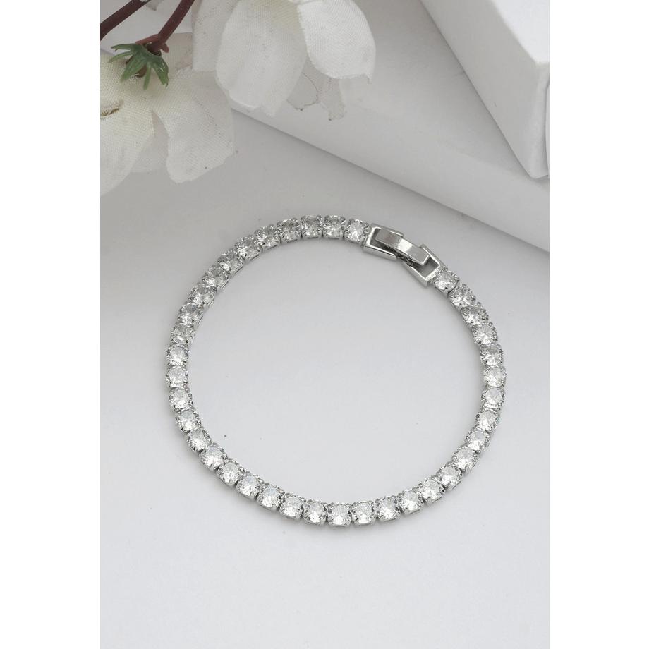 AVANT-GARDE PARIS  Diva Funkelndes Tennisarmband 