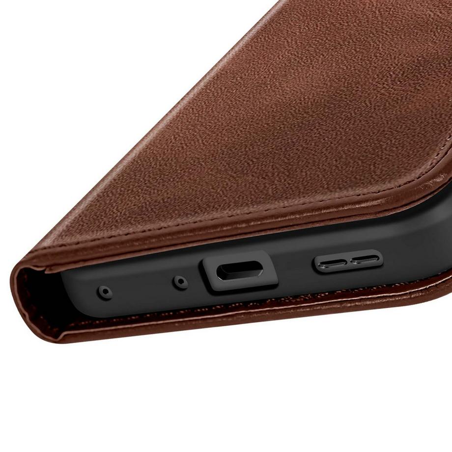 Avizar  Custodia a libro per OnePlus Nord CE5 Design vintage con funzione supporto video 
