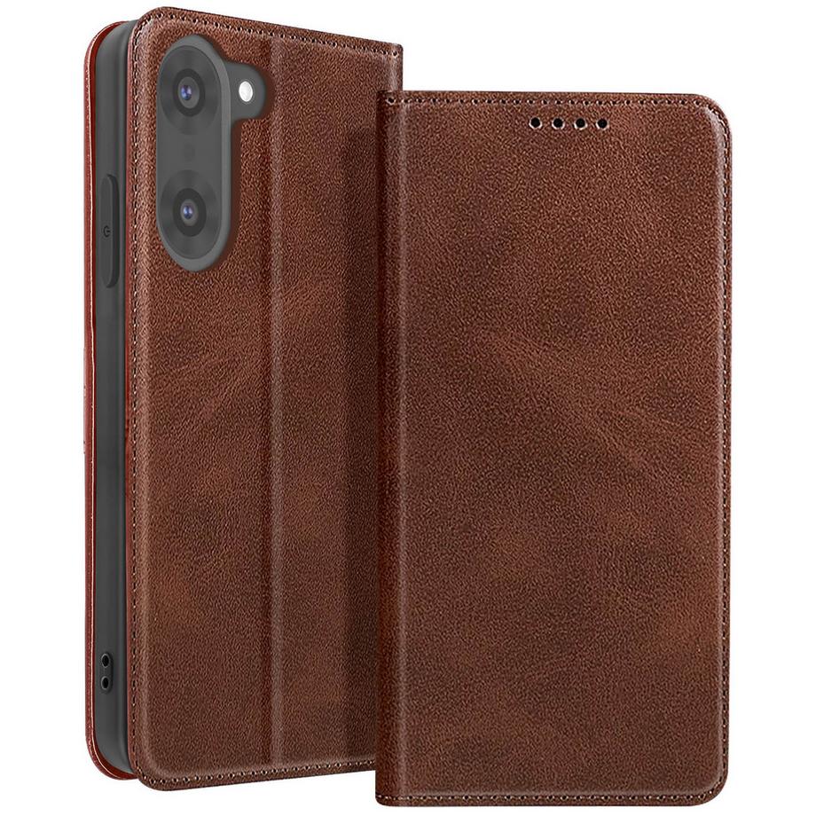 Custodia a libro per OnePlus Nord CE5 Design vintage con funzione supporto video