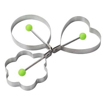 3x Moules à poêle / Moules à œufs - Divers modèles