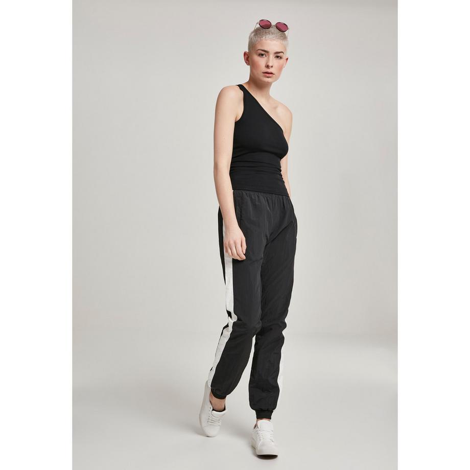 URBAN CLASSICS Basic One Shoulder Crop Top  