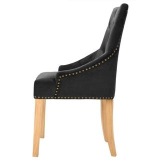 VidaXL Chaise de salle à manger bois  