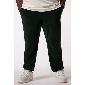 Pantaloni sportivi dal taglio basic in nicki con cintura elastica, disponibili fino alla tg. 8XL