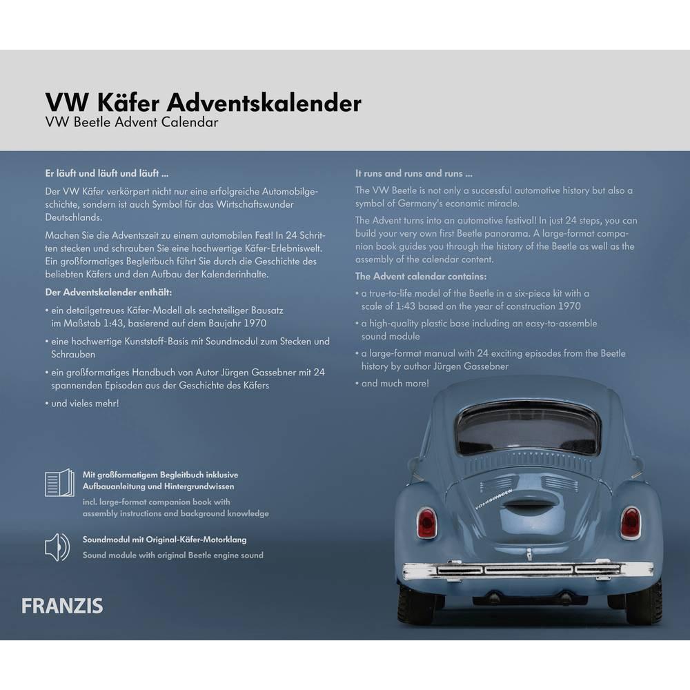 FRANZIS  VW Käfer Bausätze Adventskalender 