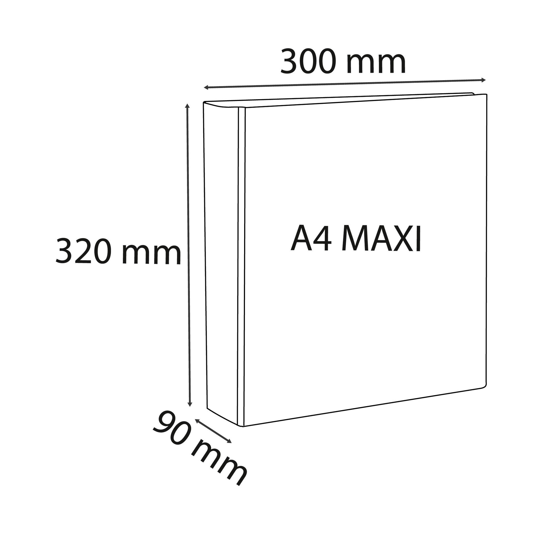 Exacompta Classeur PP personnalisable Kreacover - 2 anneaux en D 60mm - A4 maxi - x 10  